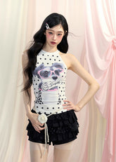 Puppy Envelope Crop Top